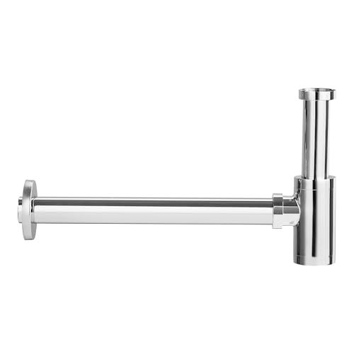 Orvos Bottle Trap, Brass Body with Stainless Steel Pipes, Heavy Duty Rounded, for Sinks and Wash Basins - Image 5