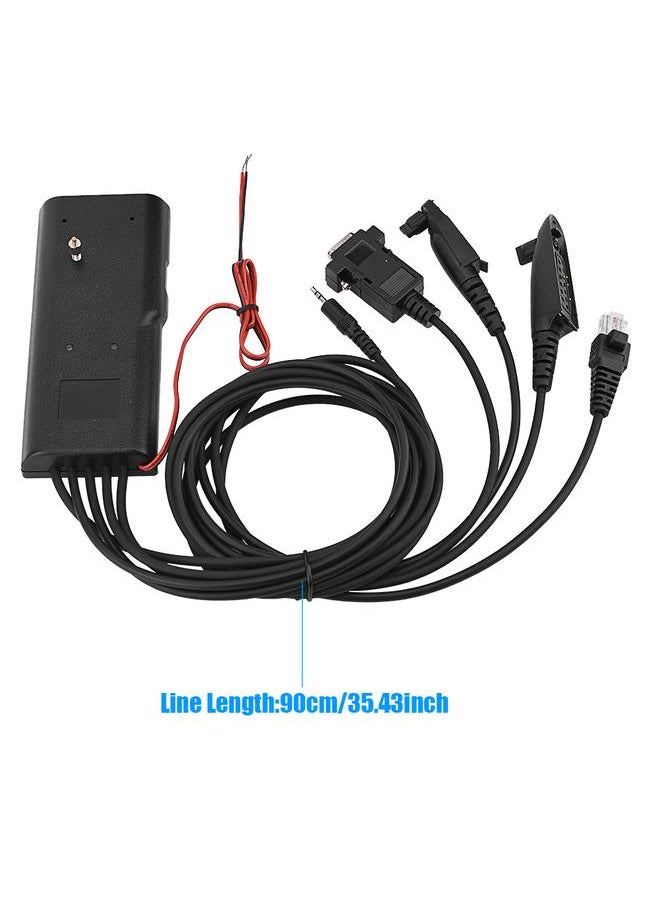 Thoraya - 5 in 1 Universal Serial RIB-Less Programming Cable for Motorola GP300/GP88S/GP328/GP328PLUS - Image 1
