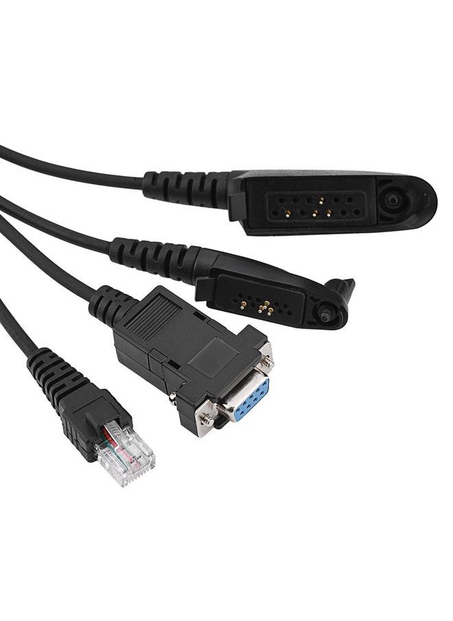 Thoraya - 5 in 1 Universal Serial RIB-Less Programming Cable for Motorola GP300/GP88S/GP328/GP328PLUS - Image 1
