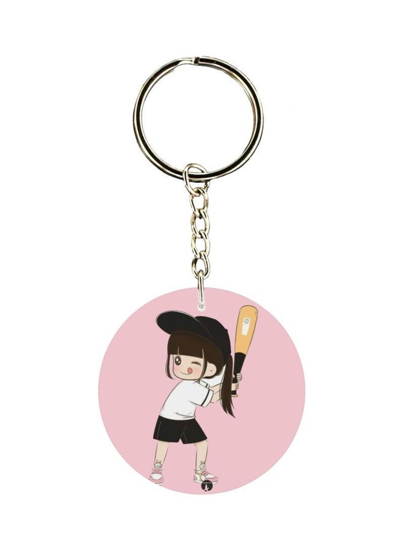 RKN Character Printed Keychain