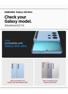 Spigen Spigen Elite Shield HD for Samsung Galaxy S25 ULTRA Screen Protector (2025) - Case Friendly Flexible Film  - Image 2