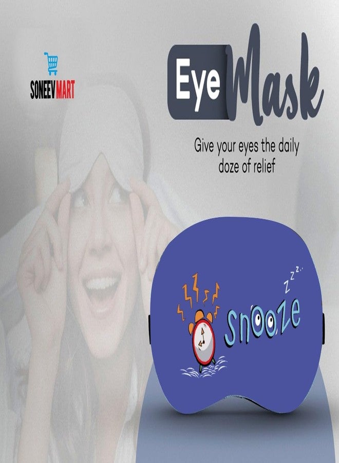 SONEEV MART قناع العين الجل الفاخر من سونيف مارت للاسترخاء المهدئ وتخفيف التوتر، قابل لإعادة الاستخدام، ومثالي للعلاج البارد، لعلاج انتفاخ العينين والهالات السوداء والصداع. - Image 3