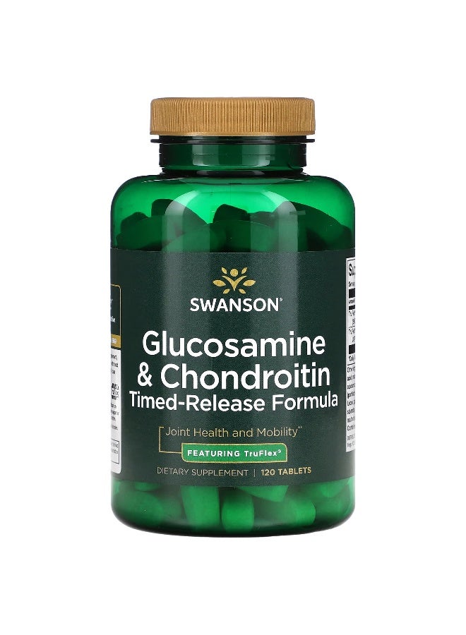 Swanson, Glucosamine & Chondroitin, 120 Tablets - Image 1