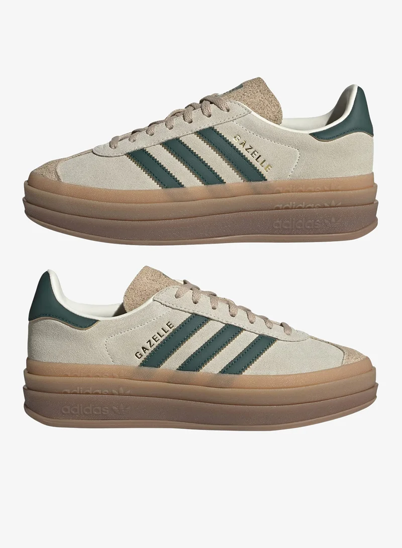 adidas Originals CWHITE/CGREEN/MAGBEI adidas GAZELLE BOLD W White Originals Women Shoes for Women | Best Price UAE