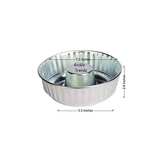 RINKLE TRENDZ Aluminium Ring Cake Pan - Volcano Pan - Big - Image 2