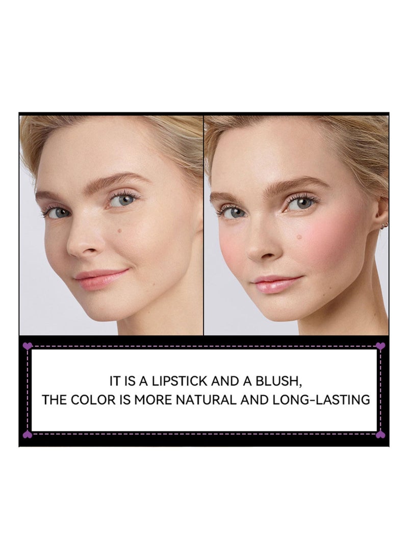 DEROL - Blush For Cheek And Lips Color Changing Blusher Gel, Moisturizing And Long Lasting,Natural & Flash Creamy,Shiny Finish Blush,Formula With Vegan And Cruelty-Free Ingredients,Temperature Color Changing - Image 1
