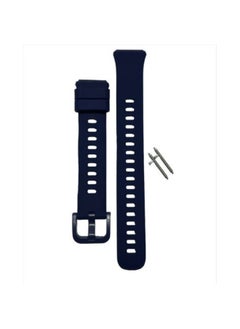 Reliable Rides Watch Strap For Huawei Band 7 Pure Color Silicone Watch Band Blue