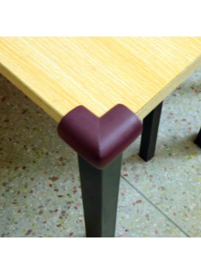 Soft Foam Corner and Edge Protector for Kids, Long Corner Guard, Child Safe Desk Protector, Brown Corner Guard  - Image 4