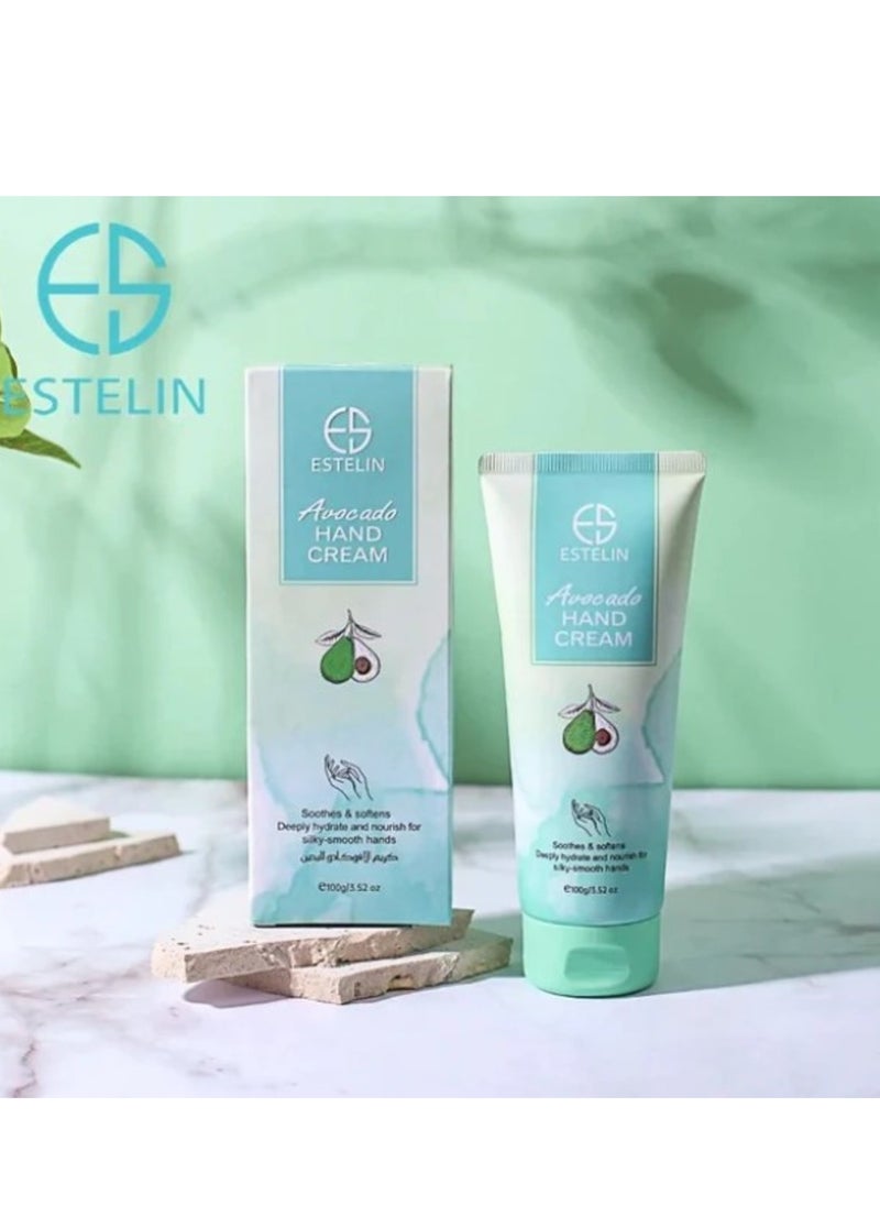 Estelin Avocado Soothes & Softens Hand Cream - 100g - pzsku/ZD4794252583F638F5FB0Z/45/_/1721904702/1954d341-9e43-40c1-9987-81ed8a5771dd