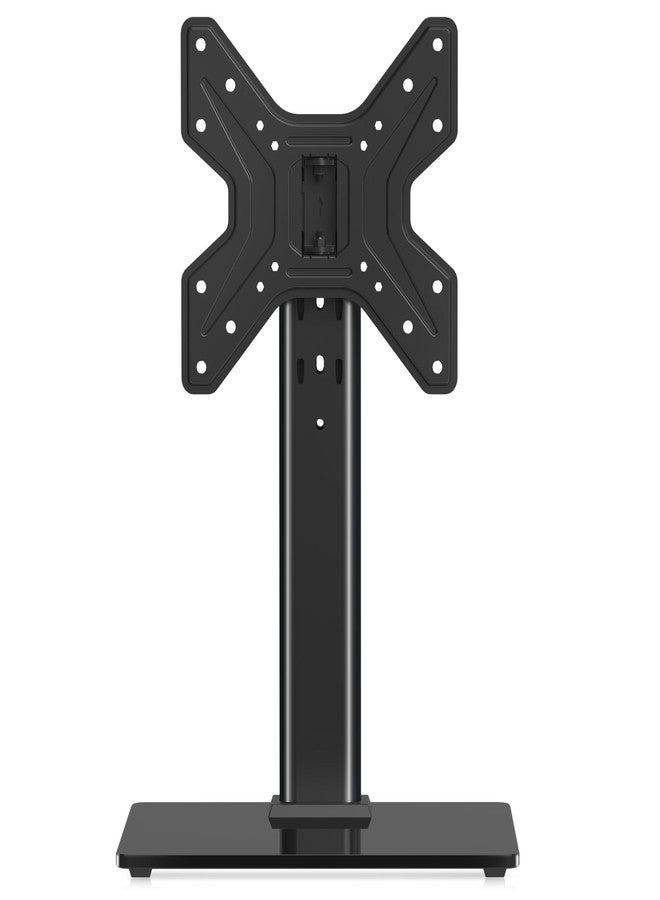 XINLEI Universal Swivel TV Stand Base Table Top TV Stand for 17-43 Inch TVs Height Adjustable Monitor Mount Stand, Holds up to 88lbs, Max VESA 200x200mm, TS205 - Image 1