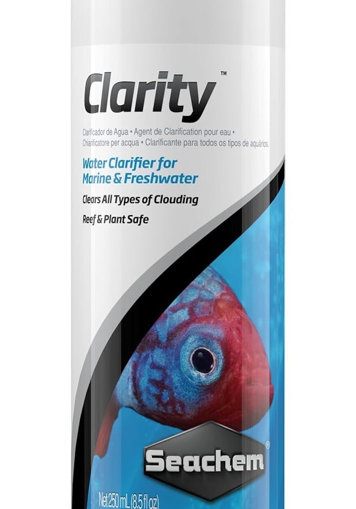 Seachem Clarity Water Clarifier for Marine and Freshwater Aquariums - 250 ml - Image 1
