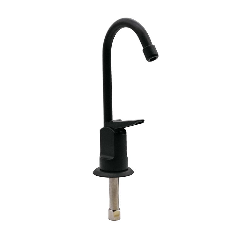 Westbrass Westbrass D203-NL-62 6"" Touch-Flo Style Pure Cold Water Dispenser Faucet  Matte Black - Image 1