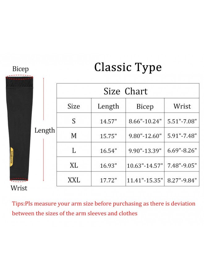 Rockbros ROCKBROS Sun Protection Arm Sleeves Cooling Running Golf Fishing Cycling Arm Sleeves - Image 5