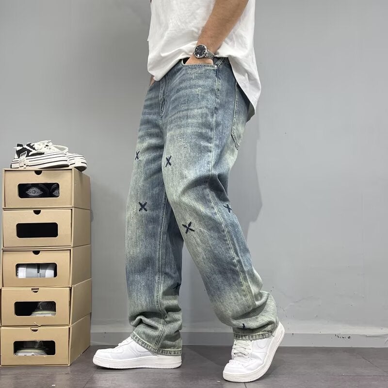 Unisex Casual Daily Denim Jeans - Image 5