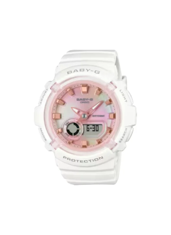 G-SHOCK Women's Resin Analog-Digital Watch BGA-280TD-7ADR - 43.4 mm