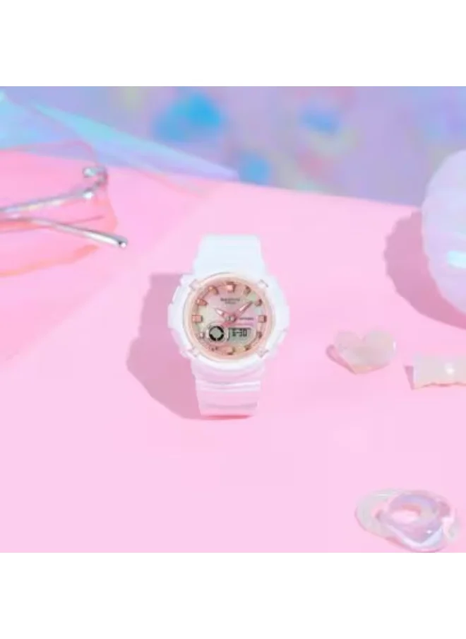G-SHOCK Women's Resin Analog-Digital Watch BGA-280TD-7ADR - 43.4 mm