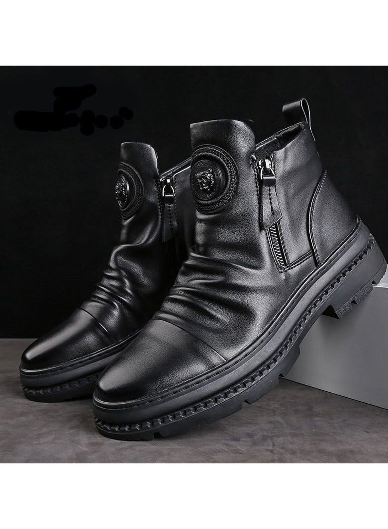 Shougu New Men's Business Leather Shoes  - Image 1