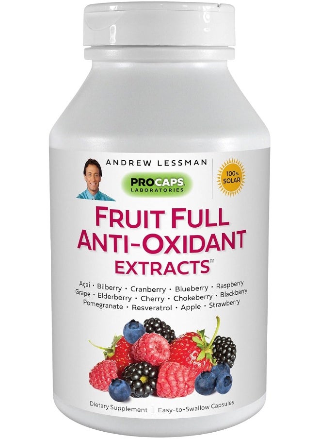 Andrew Lessman - ANDREW LESSMAN Fruit Full Anti-Oxidant Extracts 30 Capsules - Image 1