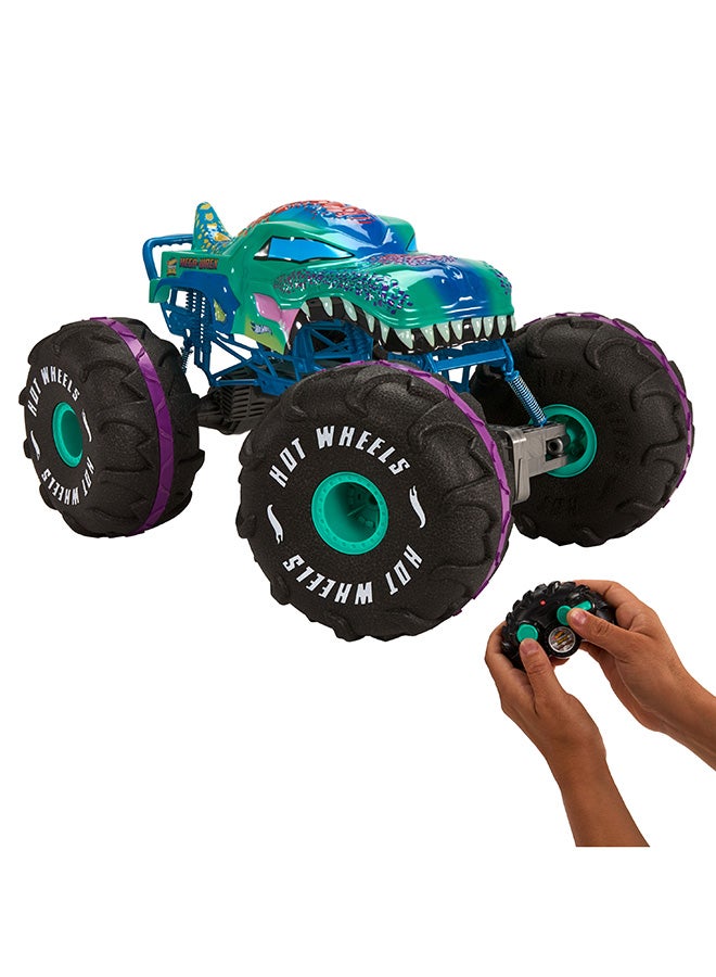 Hot Wheels HW R/C 1:6 شاحنات الوحش ميغا وركس - Image 3