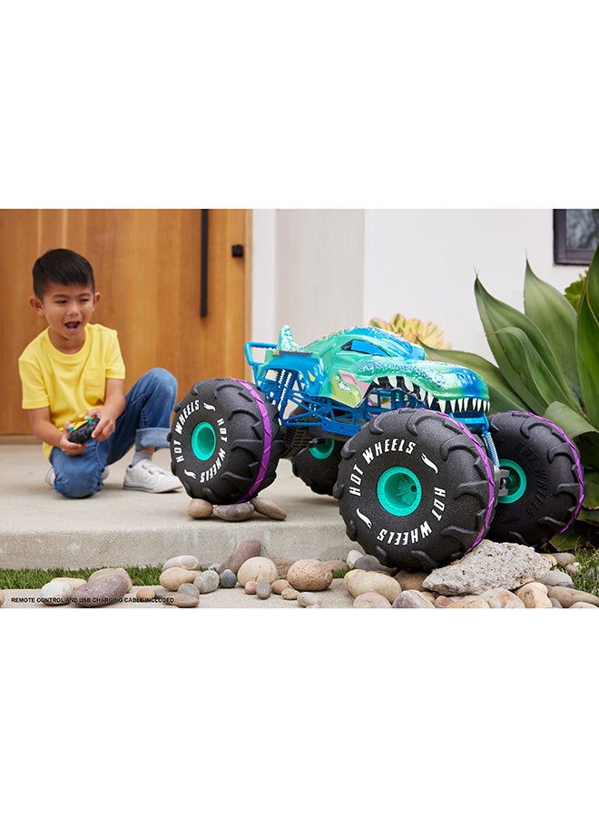 Hot Wheels HW R/C 1:6 شاحنات الوحش ميغا وركس - Image 2