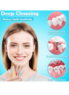 RTYY 20 Pieces Interdental Brushes Dental Floss Toothpick Braces Brush Tooth Cleaning Tool Interdental Brush Tooth Care Tool  - Image 4