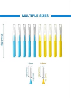 RTYY 20 Pieces Interdental Brushes Dental Floss Toothpick Braces Brush Tooth Cleaning Tool Interdental Brush Tooth Care Tool  - Image 2
