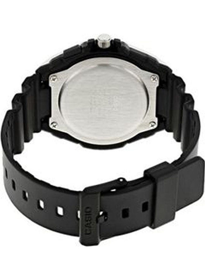 كاسيو ساعة يد بإبزيم رقمي مطاطي MWD-100H-1AVDF - Image 2