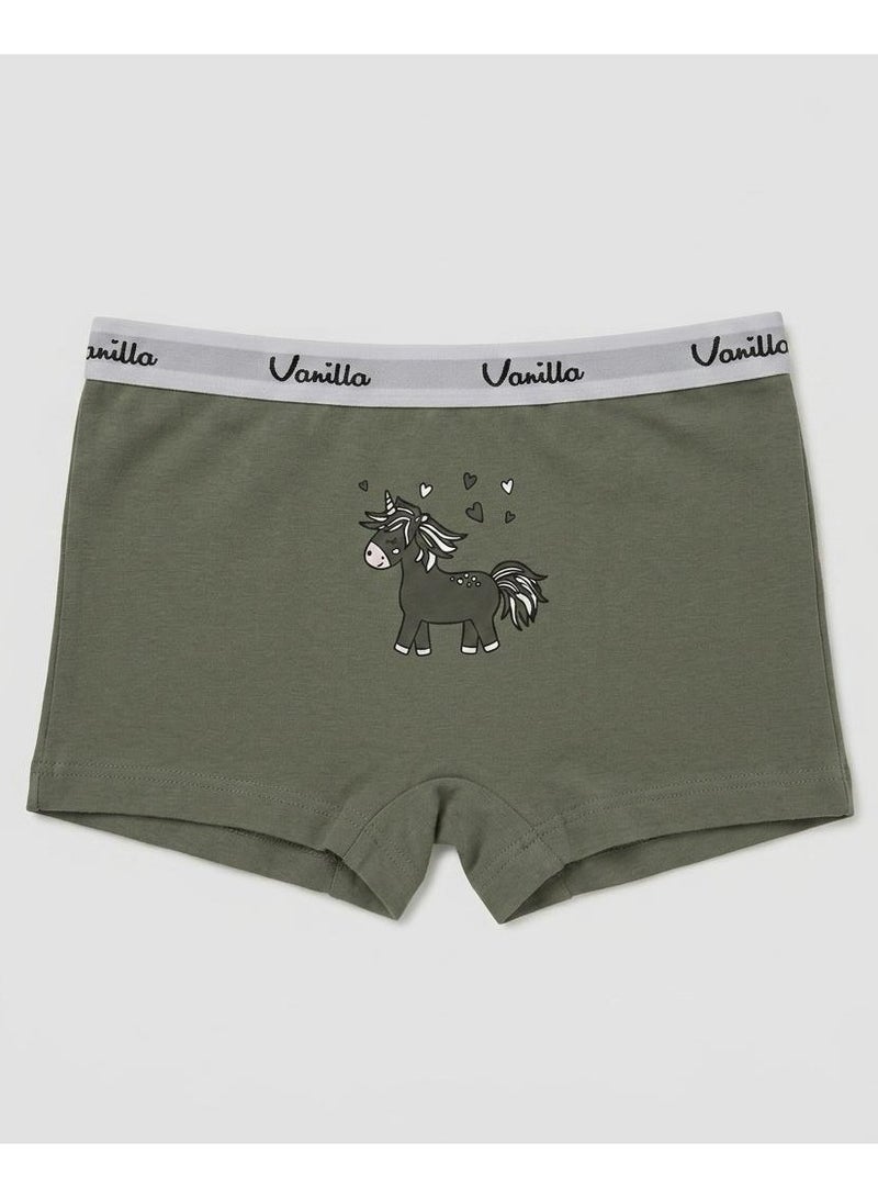 Vanilla Girl's Cotton Hot Short, Pack of 3 - Image 2