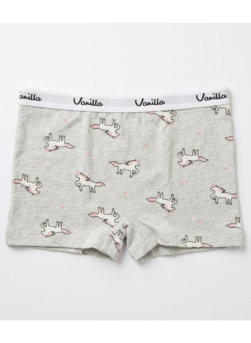Vanilla Girl's Cotton Hot Short, Pack of 3 - Image 3