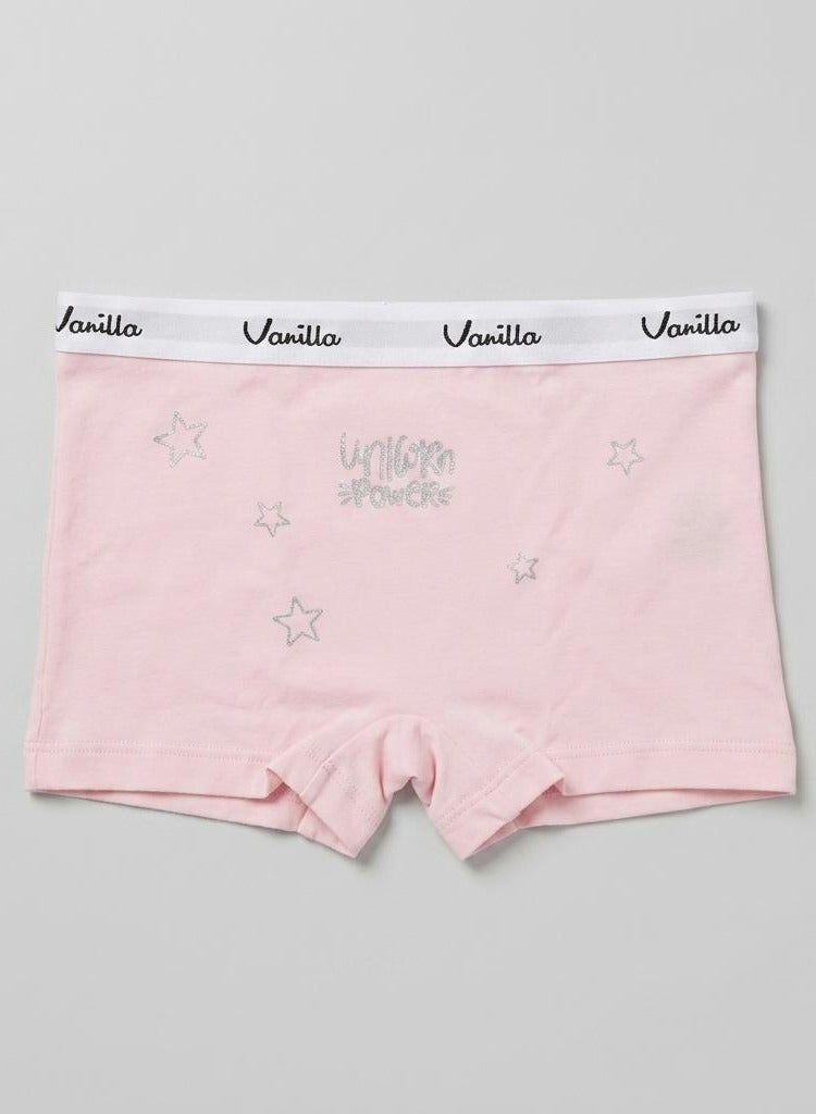 Vanilla Girl's Cotton Hot Short, Pack of 3 - Image 4