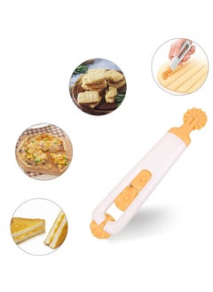 4-in-1 Baking Crust Cutter, Pastry Cutting Wheel, Pie Crust Cutting Wheel, Pastry Wheel Decorator, Pizza Lace Maker, Pizza Cutter, Bread Cutter, Dough Cutter(1pc)