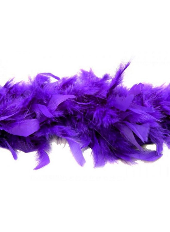 Skywalk Fluffy Feather Boa Strip Dressup Costume Party Wedding Decoration,Party Theme Feather Boa (Purple) - Image 3