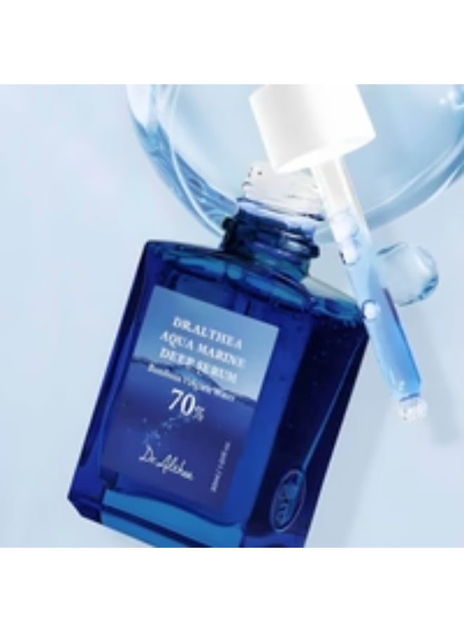 دي آر.ألثيا سيروم Dr.Althea Aqua Marine Deep | ترطيب فوري وتهدئة للبشرة، سيروم للوجه لجميع أنواع البشرة | عناية كورية نباتية للبشرة | 30 مل. - Image 2