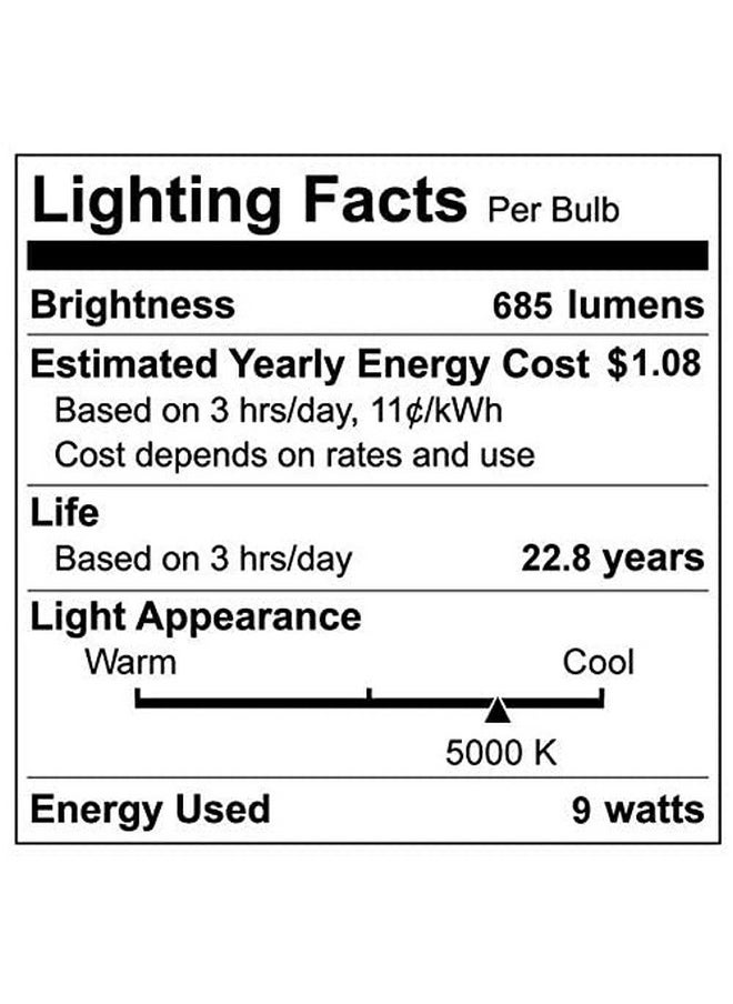 Daylight Led Br30 Dimmable Flood Bulb 65W Replacement 9 Watt 685 Lumens 5000K Indoor Outdoor Rated (6 Pack) - pzsku/ZD47A2CD49EBAC0E2DE5BZ/45/_/1705942051/fcf39ccd-74f2-4074-babc-a0cdc784c366