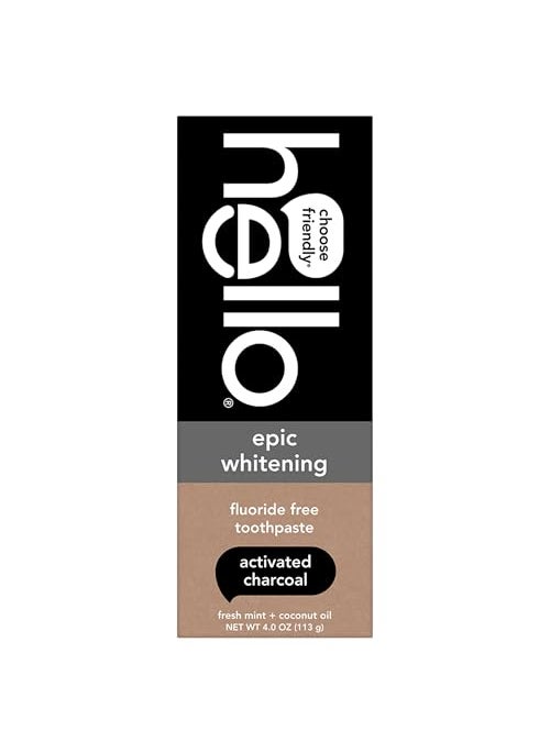 hello Epic Whitening Charcoal Fluoride Free Toothpaste Activated Charcoal Toothpaste with Coconut Oil Whitens Teeth Naturally SLS Free Fresh Mint 40 Oz Tube - pzsku/ZD47A3ADE0494EC78BBC8Z/45/_/1741001477/034ebdc5-6c6e-45ec-b199-87d37afd976f