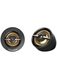 Pioneer Pioneer 450W Max 100W Sine Wave Tweeter Powerful Sound High Efficiency 38mm Cut Out Set of 2 Speakers with Angled Mount Adapter  - Image 1