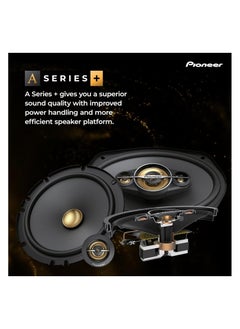 Pioneer Pioneer 450W Max 100W Sine Wave Tweeter Powerful Sound High Efficiency 38mm Cut Out Set of 2 Speakers with Angled Mount Adapter  - Image 2