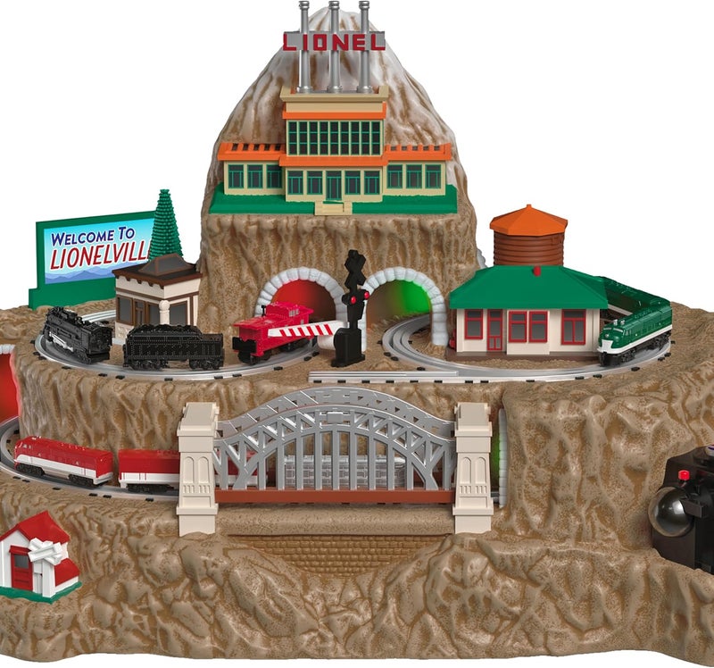 Hallmark Keepsake Christmas Tabletop Decoration 2025, Lionel Trains Lionelville with Light, Sound and Motion, Gifts for Train Lovers - Image 4