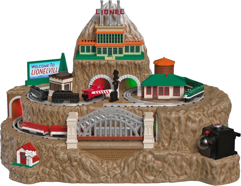 Hallmark Keepsake Christmas Tabletop Decoration 2025, Lionel Trains Lionelville with Light, Sound and Motion, Gifts for Train Lovers - Image 1