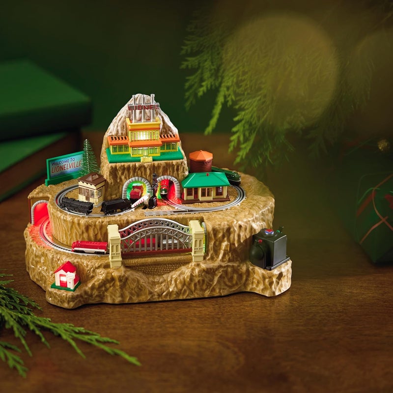 Hallmark Keepsake Christmas Tabletop Decoration 2025, Lionel Trains Lionelville with Light, Sound and Motion, Gifts for Train Lovers - Image 2