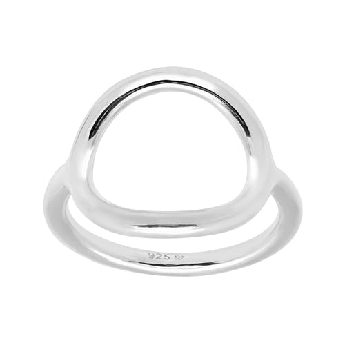 Silpada High-Polished .925 Sterling Silver Ring for Women, Jewelry Gift Idea, 'Karma', Size 15 - Image 1