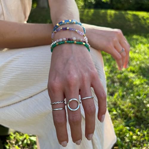 Silpada High-Polished .925 Sterling Silver Ring for Women, Jewelry Gift Idea, 'Karma', Size 15 - Image 5