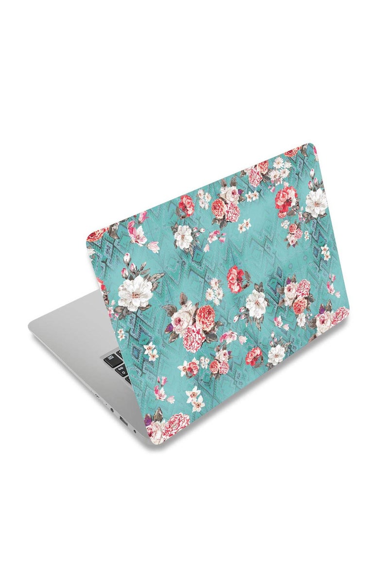 HAPPYLIVE SHOPPING Laptop Skin Sticker Decal for Various Laptop Sizes (Peony Flower) - Image 1