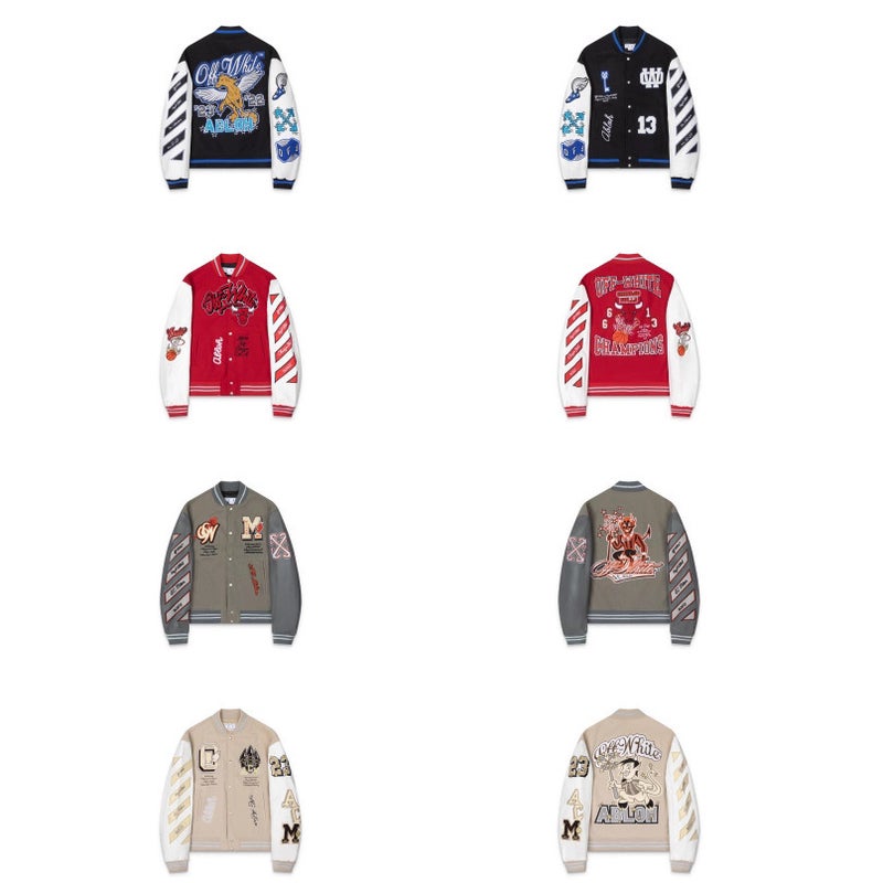 Export Ow Cartoon Scorpion Pattern Baseball Uniform Jacket Jacket For Men And Women - Image 2