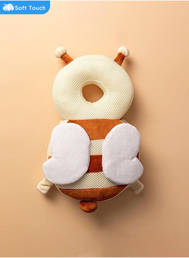 Soft Touch Baby Head Protection Pillow Pad Toddler Headrest Pillow Baby Neck Wings Nursing Drop Resistance Cushion Baby Toy Pillow  - Image 3