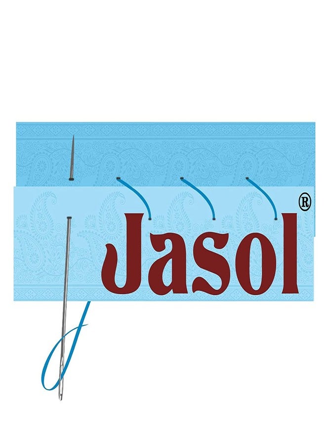 Jasol aari Work Antic Gold Beads for Sarees aari Work embrodery Work etc Pack of 12 Chain Bunch 40 cm/12 chain/1224 Pices (4mm) - Image 5