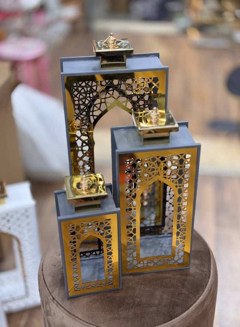 Lantern Different Sizes Super Chic Decoration Set