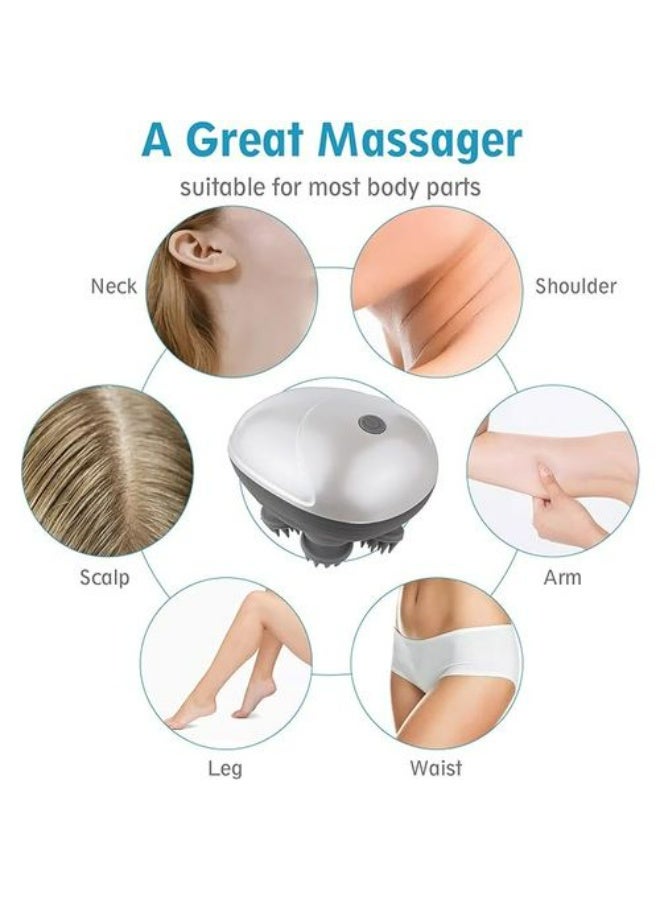 Electric Head & Scalp Massager, Waterproof for Full Body Relaxation - Image 2