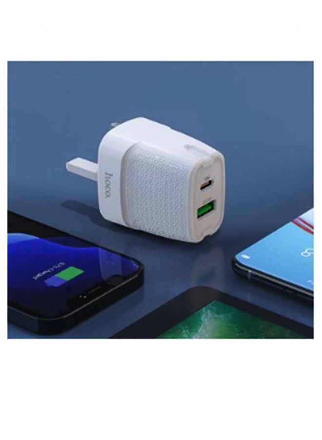 هوكو شاحن ثنائي المنفذ السريع PD 20W QC3.0 - Image 4