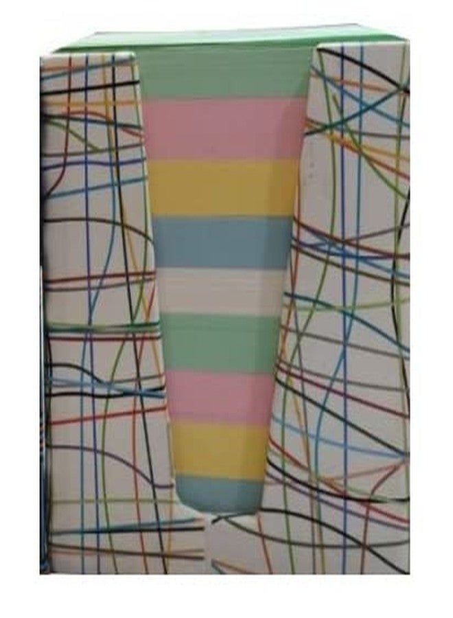 FIRST CLICK Paper Cube Memo Pad Doctors Prescription Pads Desk Organizer Multicolored 1600 Pages in a Box Size 10 x 10 cm - Image 1